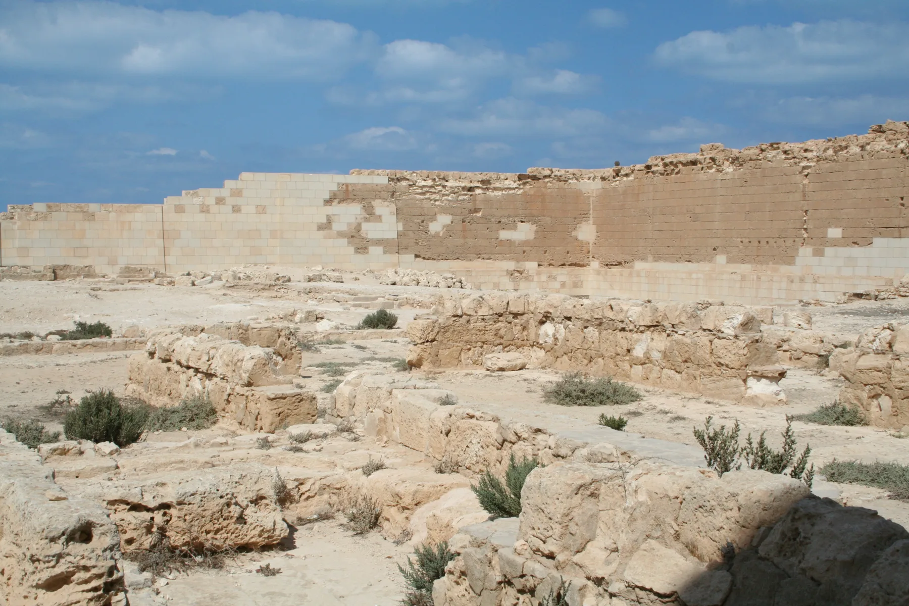 The ruins of the temple at Taposiris Magna, west of Alexandria, where Kathleen Martínez has searched for Cleopatra's tomb